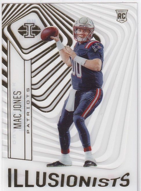 2021 ILLUSIONS #ILL-14 MAC JONES ILLUSIONISTS- NEW ENGLAND PATRIOTS