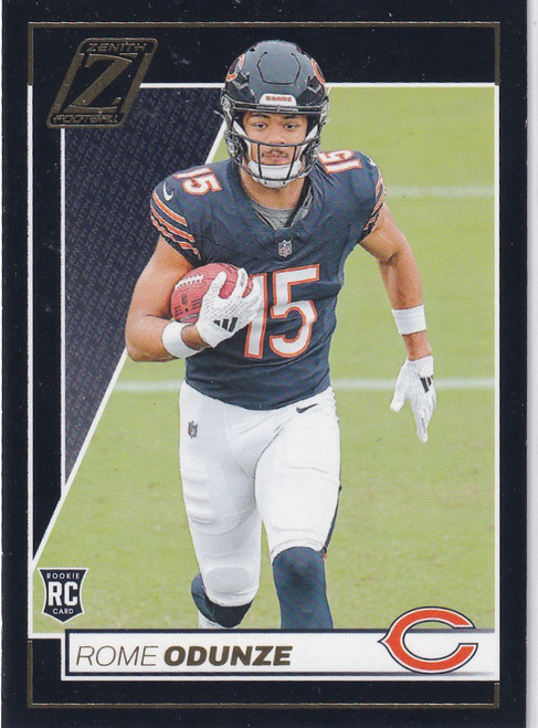 2024 ZENITH #186 ROME ODUNZE- CHICAGO BEARS