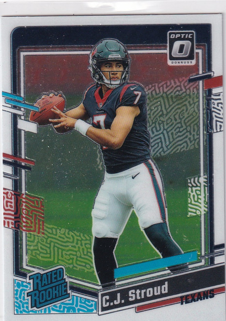 2023 DONRUSS OPTIC #244 CJ STROUD- HOUSTON TEXANS