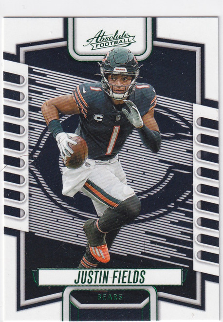 2023 ABSOLUTE #30 JUSTIN FIELDS GREEN- CHICAGO BEARS