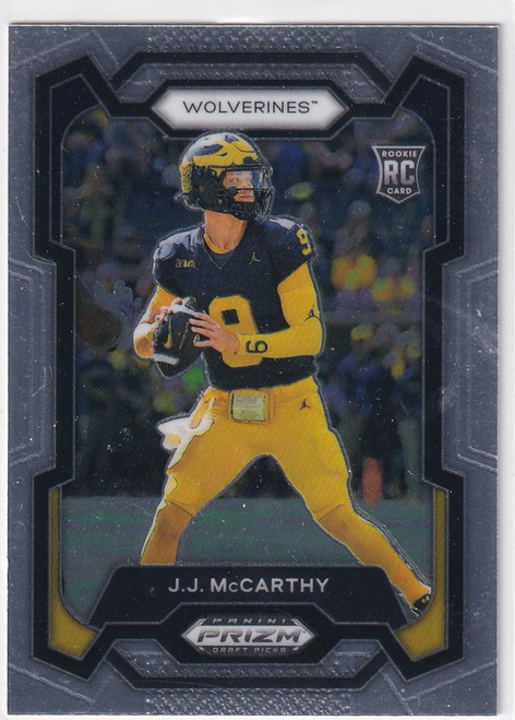 2024 PRIZM DRAFT #132 JJ MCCARTHY- MINNESOTA VIKINGS