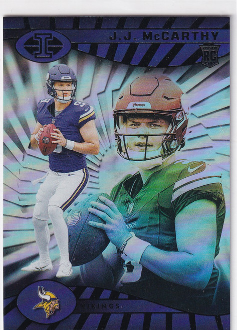 2024 ILLUSIONS #100 JJ MCCARTHY PURPLE- MINNESOTA VIKINGS