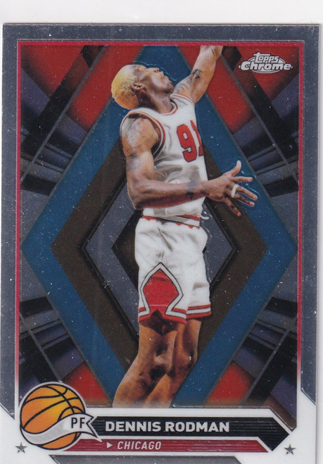2024 TOPPS CHROME #87 DENNIS RODMAN- CHICAGO BULLS