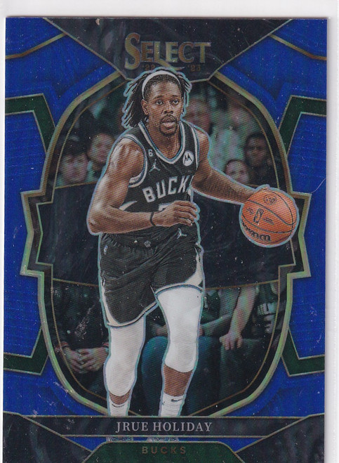 2022-23 SELECT #15 JRUE HOLIDAY PRIZM- MILWAUKEE BUCKS