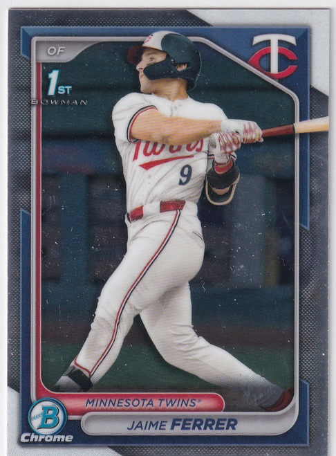 2024 BOWMAN CHROME #BDC-167 JAMIE FERRER- MINNESOTA TWINS