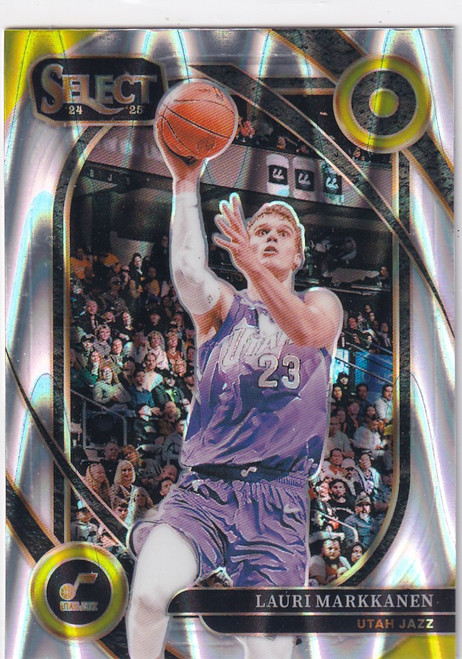 2024-25 SELECT #205 LAURI MARKKANEN COURTSIDE SIESMIC- UTAH JAZZ