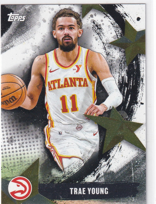 2025 TOPPS #SA-25 TRAE YOUNG STARS OF MLB- ATLANTA HAWKS