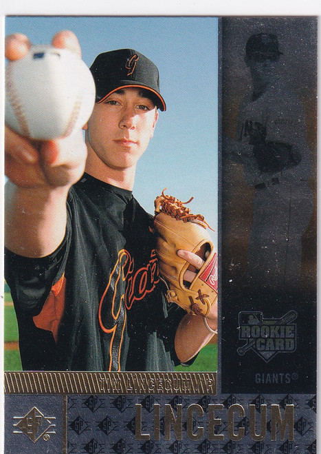 2007 UPPER DECK SP #124 TIM LINCECUM ROOKIE- SAN FRANCISCO GIANTS
