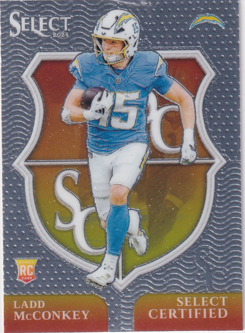 2024 SELECT #16 LADD MCCONKEY SELECT CERTIFIED- LOS ANGELES CHARGERS