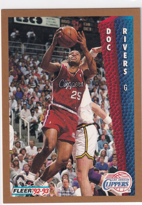 1992 FLEER #103 DOC RIVERS- LOS ANGELES CLIPPERS