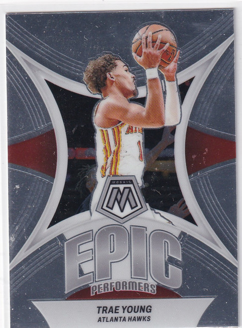2023-24 MOSAIC #6 TRAE YOUNG EPIC PERFORMERS- ATLANTA HAWKS