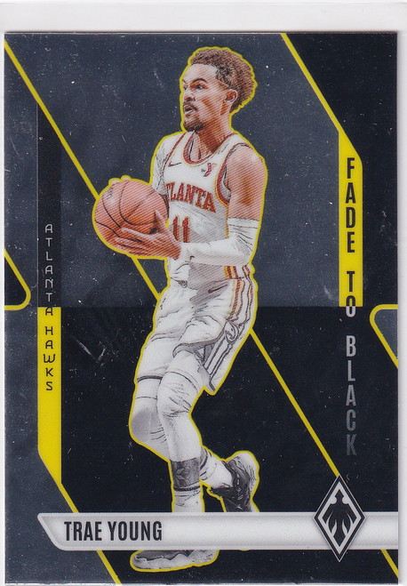 2023-24 SELECT #16 TRAE YOUNG FADED BLACK- ATLANTA HAWKS