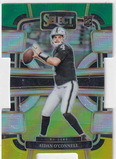 2023 SELECT #58 AIDAN OCONNELL DIE CUT PRIZM- LAS VEGAS RAIDERS