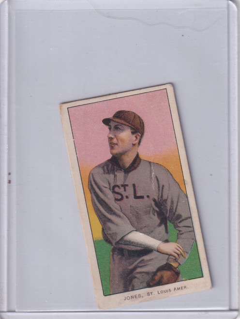 1909-11 T206 Tom Jones St. Louis Browns Piedmont 150 Factory 25 Tobacco Card