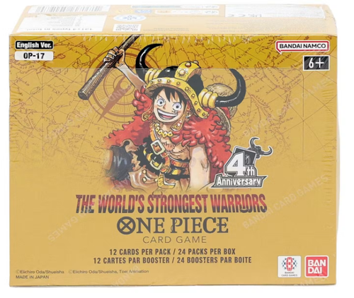One Piece The World's Strongest Warriors Booster Box