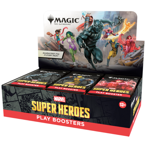 Magic The Gathering: - Marvel Super Heroes Play Boosters Box