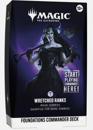 Magic The Gathering: - Foundations Wretched Ranks Commander Deck