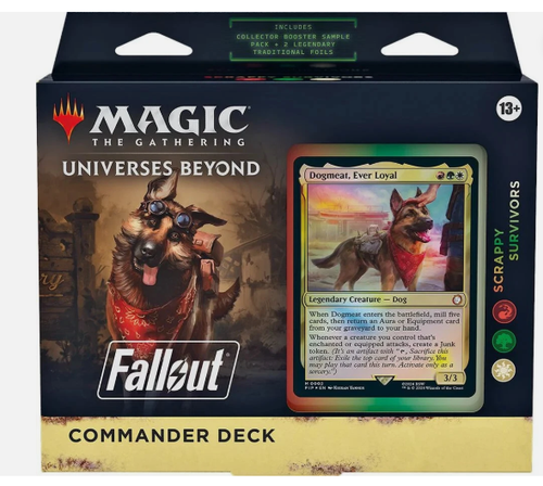 MTG: Scrappy Survivors --  Fallout Commander Deck