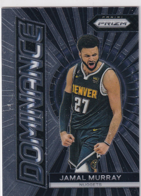 2023-24 PRIZM #24 JAMAL MURRAY DOMINANCE- DENVER NUGGETS
