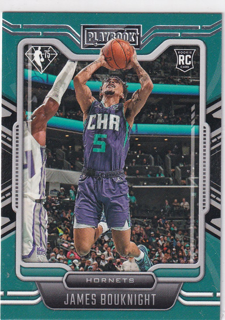 2021-22 CHRONICALS PLAYBOOK #282 JAMES BOUKNIGHT 75 PINK- CHARLOTTE HORNETS