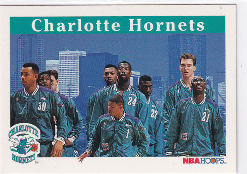 1992 SKYBOX #268 CHARLOTTE HORNETS- CHARLOTTE HORNETS
