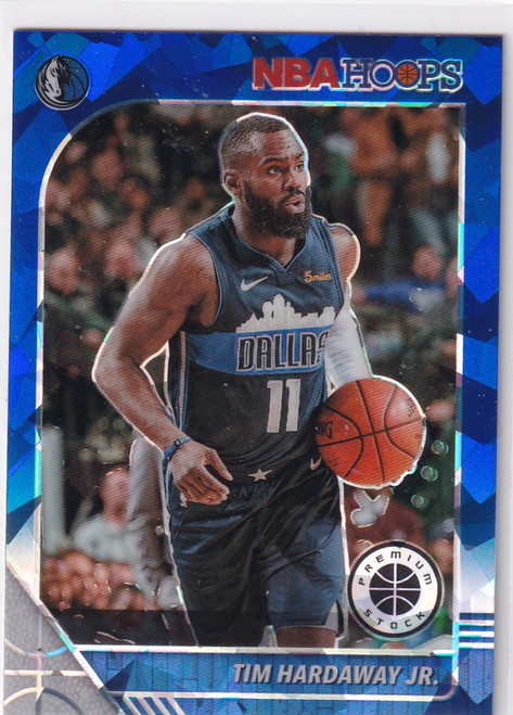 2019-20 PREMIUM STOCK #41 TIM HARDAWAY JR BLUE CRACKED ICE- DALLAS MAVERICKS