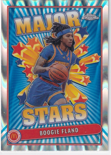 2024 TOPPS CHROME MCDONALDS #SES-JOF BOOGIE FLAND MAJOR STAR REF- KENTUCKEY