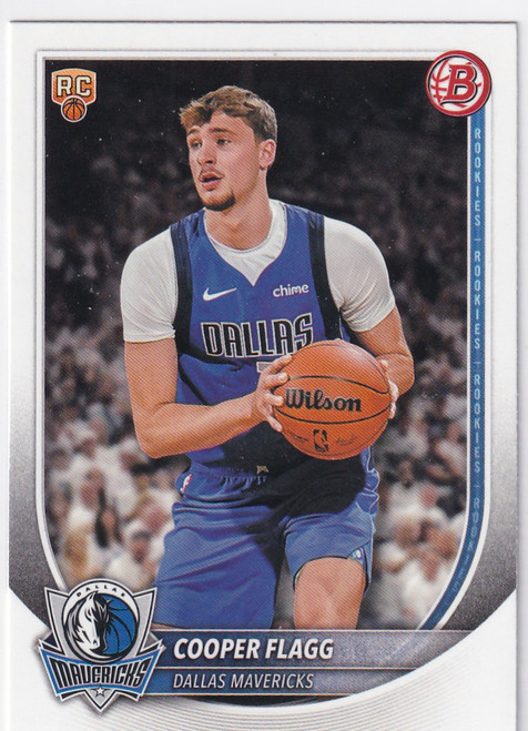 2025 BOWMAN #1 COOPER FLAGG- DALLAS MAVERICKS