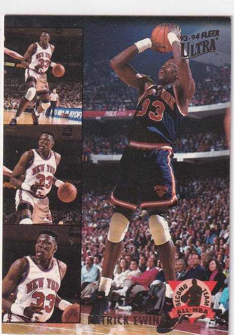 1993 FLEER #7 PATRICK EWING ALL NBA- NEW YORK KNICKS