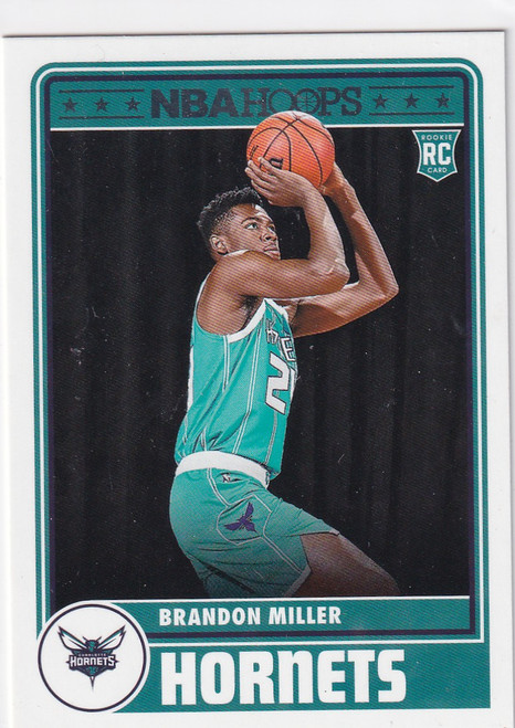 2023-24 HOOPS #284 BRANDON MILLER- CHARLOTTE HORNETS
