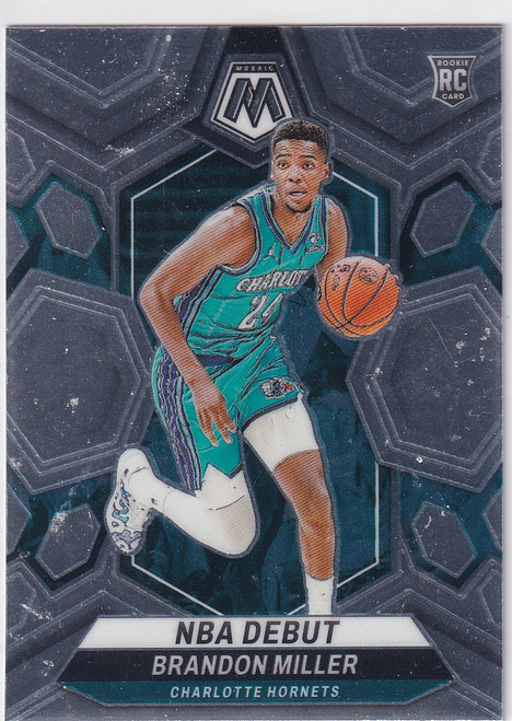 2023-24 MOSAIC #252 BRANDON MILLER- CHARLOTTE HORNETS