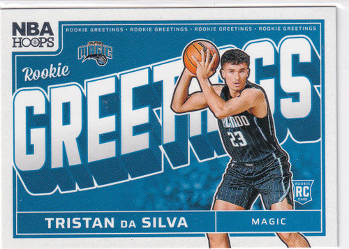 2024-25 HOOPS #18 TRISTIAN DA SILVA GREETINGS- ORLANDO MAGIC
