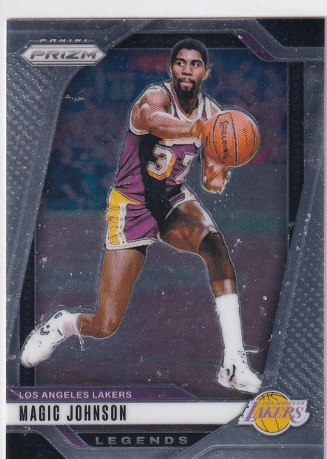 2024-25 PRIZM #294 MAGIC JOHNSON LEGENDS- LOS ANGELES LAKERS