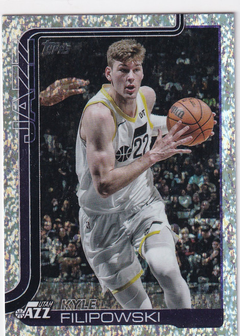 2025 TOPPS #134 KYLE FILIPOWSKI FOIL- UTAH JAZZ