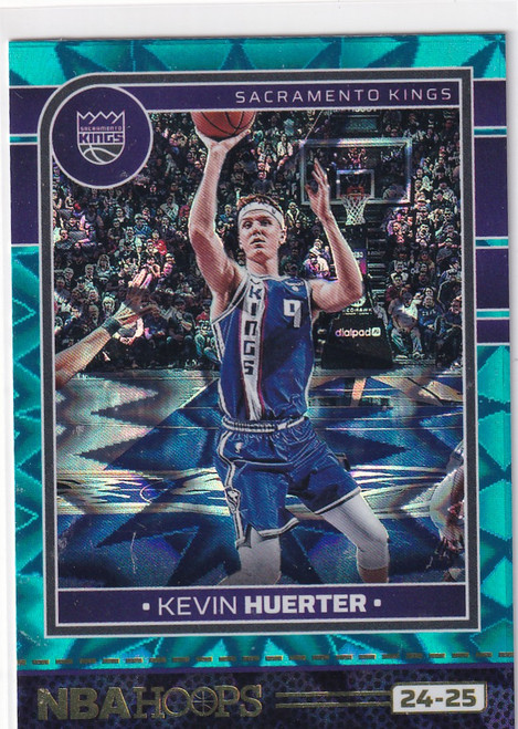 2024-25 HOOPS #225 KEVIN HUERTER TEAL EXPLOSION- SACRAMENTO KINGS
