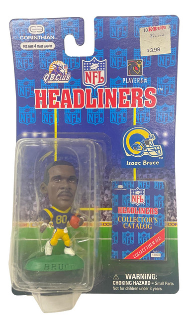 1997 NFL Headliners Isaac Bruce Loa Angeles Rams