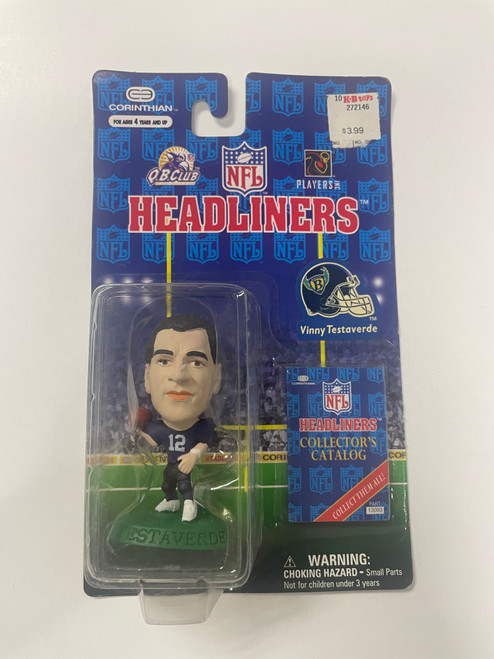 1997 NFL Headliners Vinny Testaverde Baltimore Ravens
