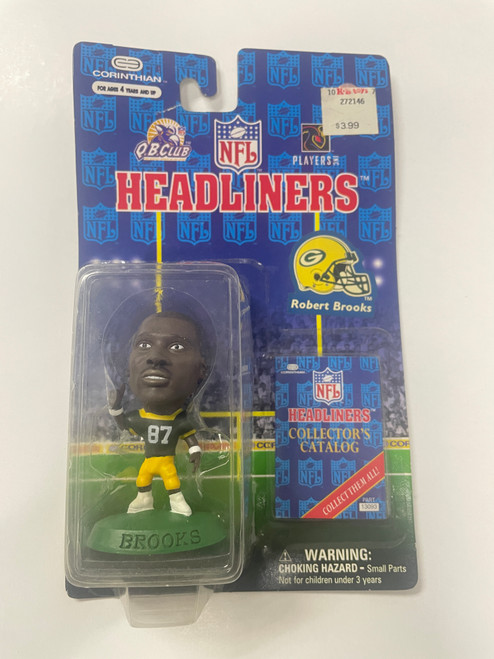 1997 NFL Headliners Robert Brooks Green Bay Packers