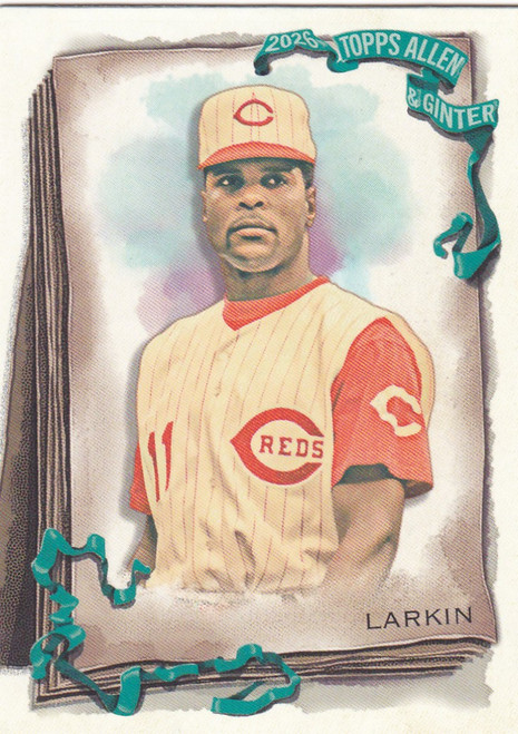 2026 Topps Allen & Ginter #85 Barry Larkin Cincinnati Reds