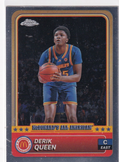 2024 TOPPS CHROME MCDONALDS #32 DERIK QUEEN- NEW ORLEANS PELICANS
