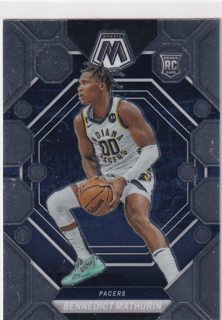2022-23 MOSAIC #210 BENNEDICT MATHURIN- INDIANA PACERS