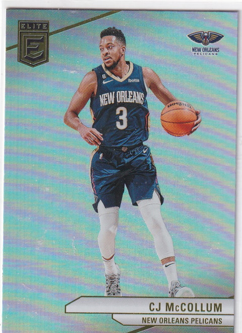 2023-24 DONRUSS ELITE #55 CJ MCCOLLUM HOLO- NEW ORLEANS PELICANS