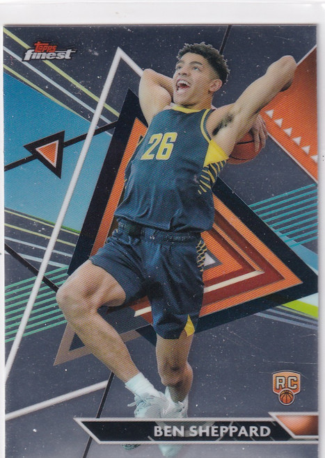 2024 TOPPS FINEST #178 BEN SHEPPARD- INDIANA PACERS