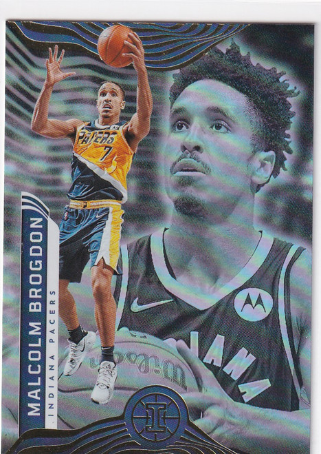 2021-22 ILLUSIONS #48 MALCOLM BROGDON HOLO- INDIANA PACERS