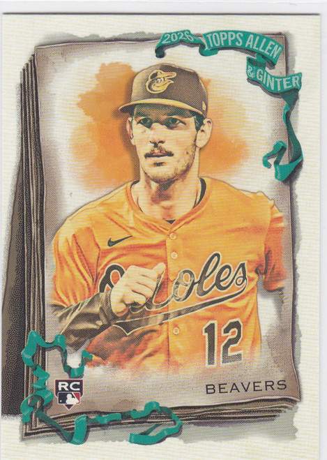 2026 Topps Allen & Ginter #62 Dylan Beavers RC Baltimore Orioles