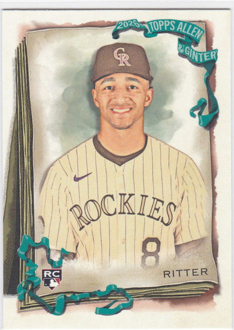 2026 Topps Allen & Ginter #228 Ryan Ritter RC Colorado Rockies