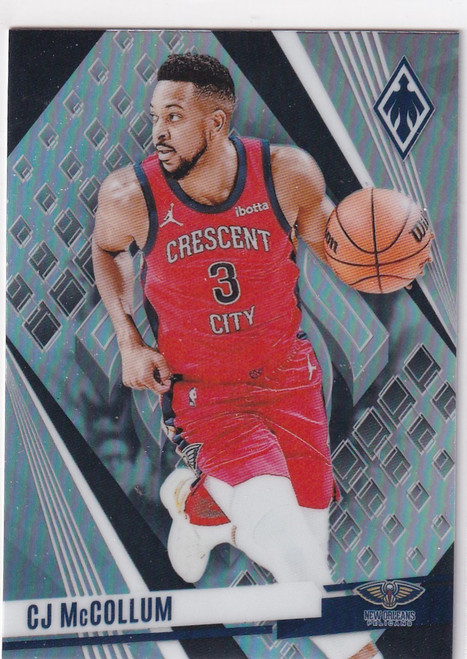 2023-24 PHOENIX #75 CJ MCCOLLUM SILVER- NEW ORLEANS PELICANS