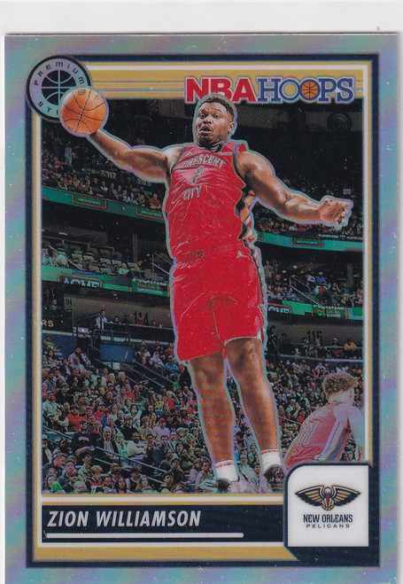 2023-24 PREMIUM STOCK #270 ZION WILLIAMSON SILVER- NEW ORLEANS PELICANS