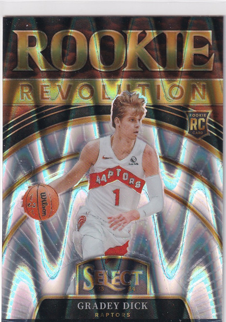 2023-24 SELECT #22 GRADEY DICK REVOLUTION SIESMIC- TORONTO RAPTORS