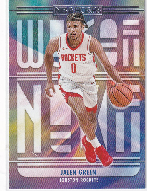 2021-22 HOOPS #2 JALEN GREEN WE GOT NEXT- HOUSTON ROCKETS